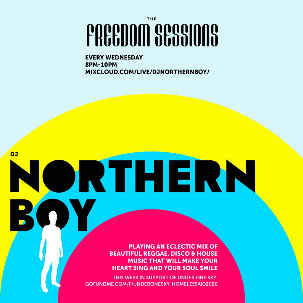 northern, boy, flyer, design