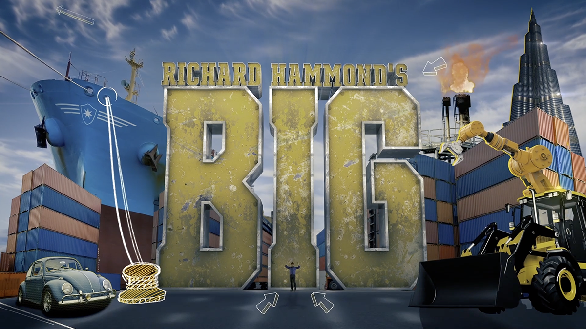 Animated intro to Richard Hammonds Big Idea TV Show