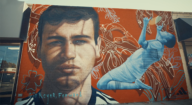 Gio Rayner Mural for Adidas